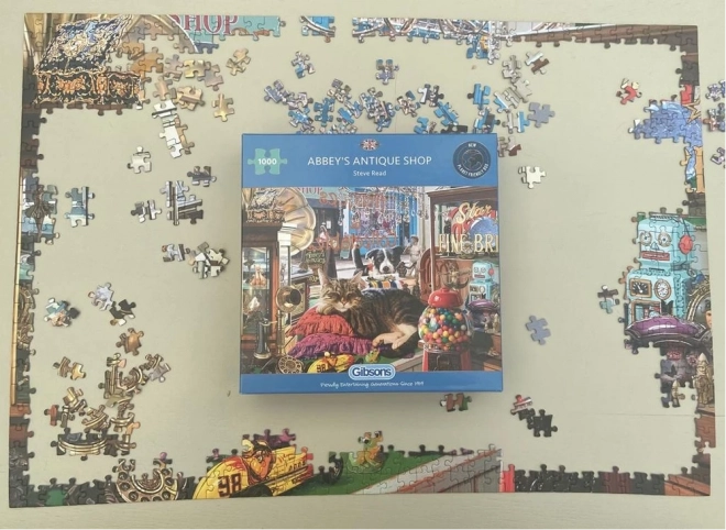 Puzzle Starožități în mănăstire 1000 piese