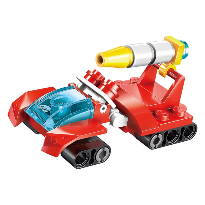 Vehicul futurist și robot într-o singură cutie