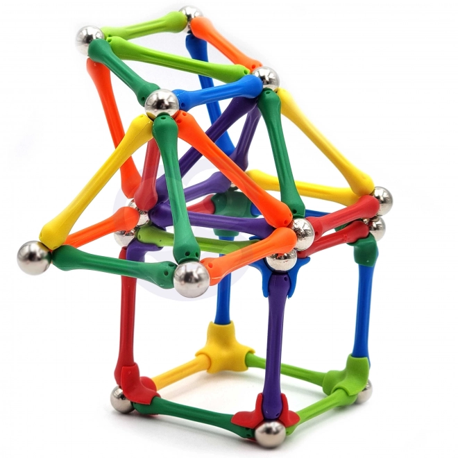 Set de construcție magnetică Woopie 110 piese