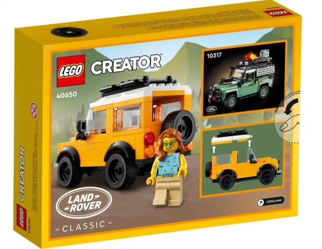 Set de construcție LEGO Clasic Land Rover Defender