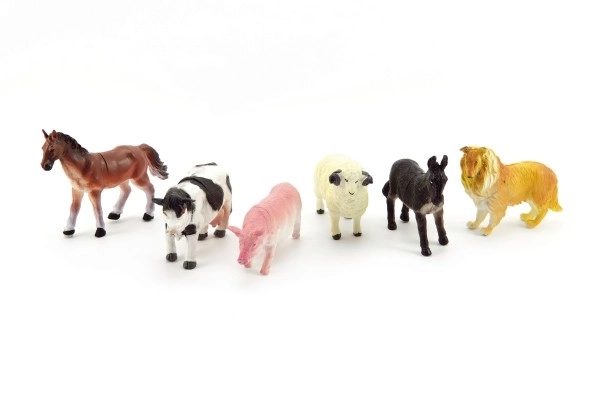 Set animale domestice fermă din plastic