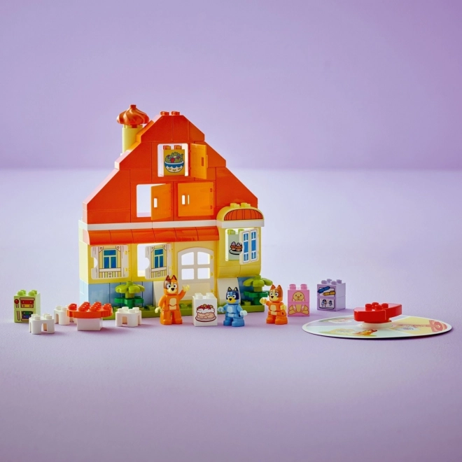 Set de Construcție DUPLO Bluey Casa de Familie cu Joc de Memorie