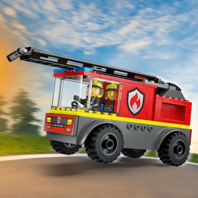 Mașina de pompieri cu scară LEGO City