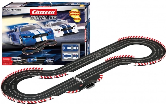 pistă auto Carrera Digital 132 Starter Set S Ford Mustang GTY, 5,7 m