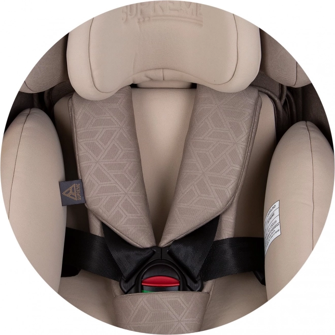 Scaun auto pentru copii Chipolino Supreme i-Size - Macadamia