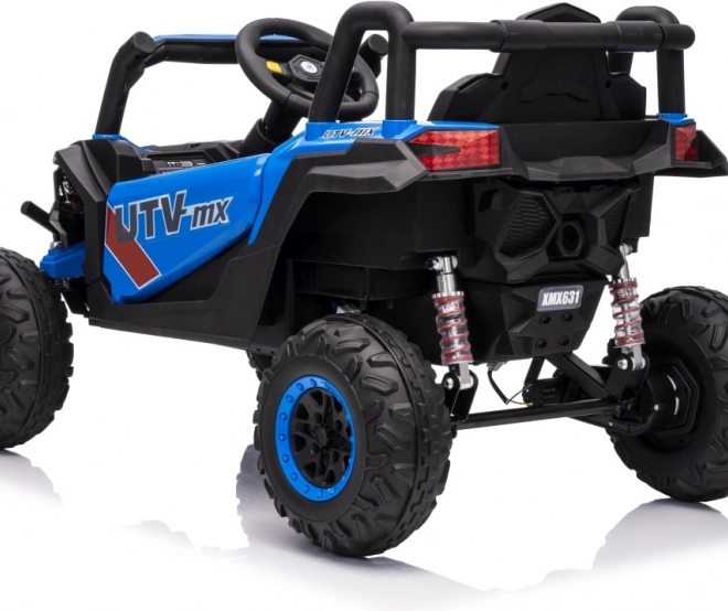 Vehicul electric pentru copii Buggy Madman UTV-MX albastru