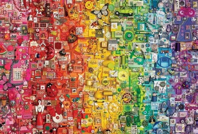 Puzzle curcubeu COBBLE HILL 2000 piese