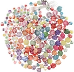 Mărgele colorate pentru combinații nesfârșite