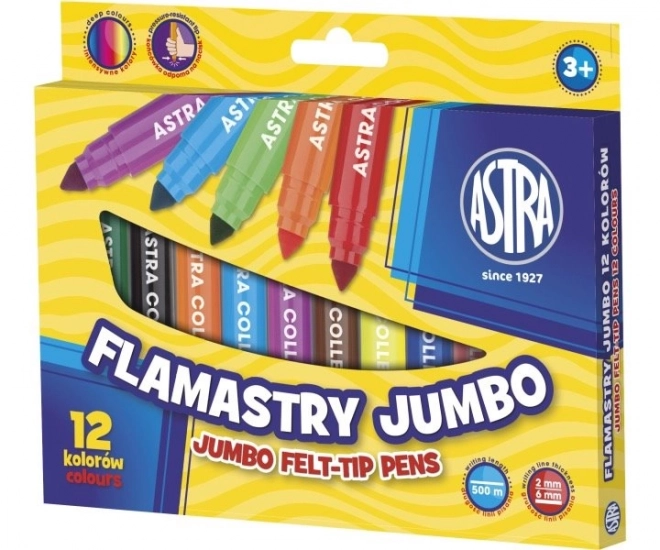 Set Marker Jumbo pentru Copii ASTRA