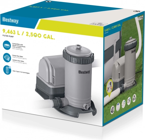 Pompă de filtrare pentru piscină 9463l/h Bestway