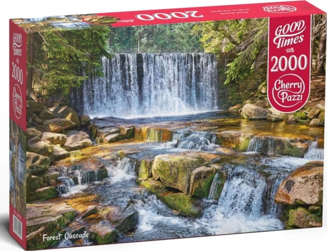 Puzzle Cherry Pazzi Cascada din Pădure 2000 Piese