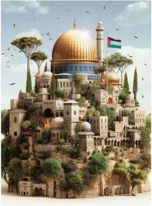 Puzzle Ierusalim 1000 piese