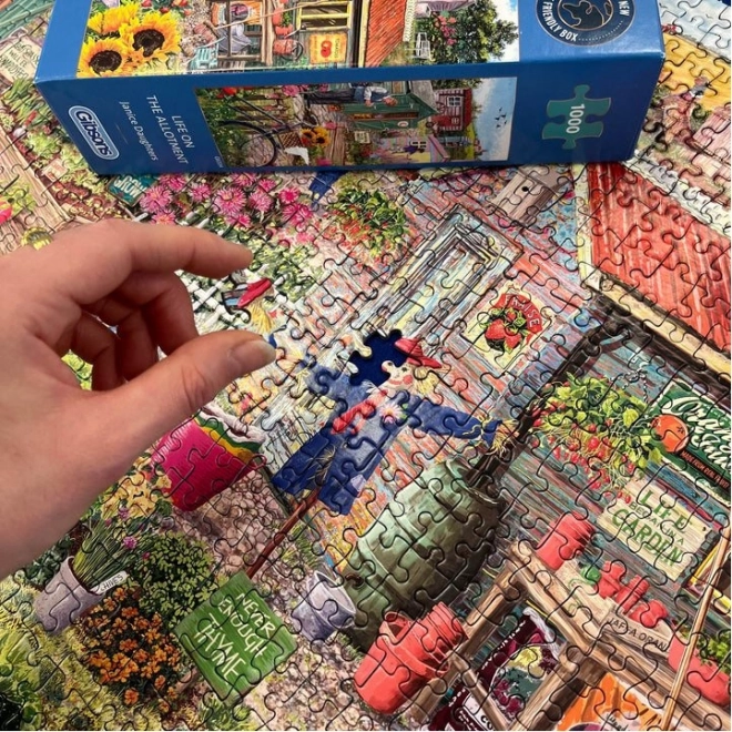 Puzzle Viața în grădină 1000 piese