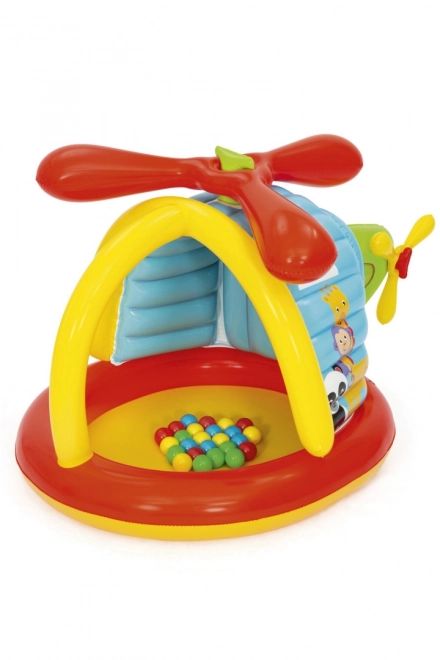 kojec gonflabil pentru copii Fisher-Price Brodzik Helikopter