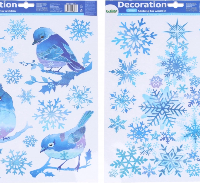 Decorațiune de Crăciun pentru fereastră 41 × 29 cm