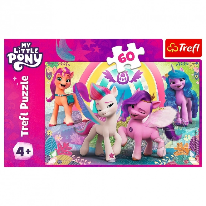 Puzzle 60 piese În lumea prieteniei My Little Pony