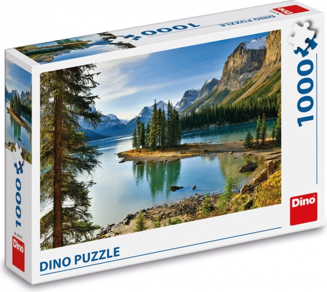 Puzzle lacul Maligne 1000 piese