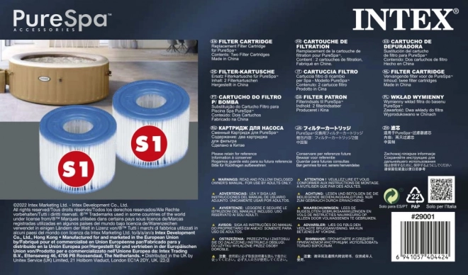 Filtru de schimb pentru SPA și Jacuzzi Intex