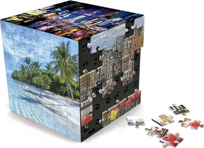 Puzzle 3D Cub Educa Călătorii 216 Piese