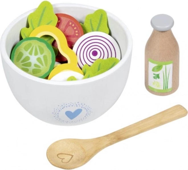 Goki set din lemn Vitabowl