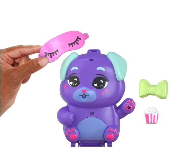 Set Polly Pocket Petrecere în pijama cu cățeluși