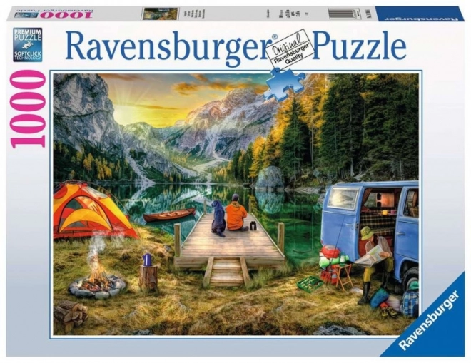 Puzzle Camping Ravensburger 1000 piese