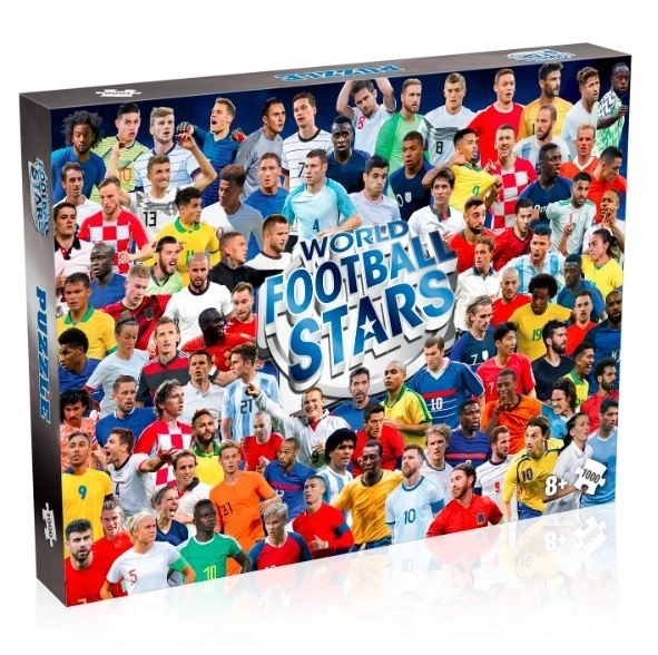 Puzzle 1000 piese Stele mondiale ale fotbalului