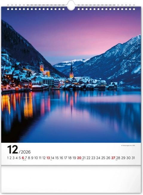 Calendar de perete Inspirație 2026