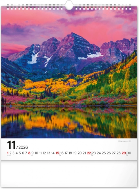 Calendar de perete Inspirație 2026