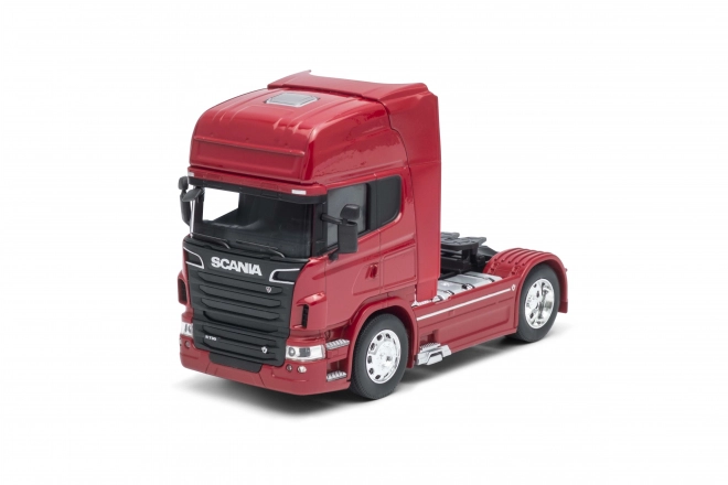 Tir Scania V8 R730 "Hauler" la scară 1:32 auriu