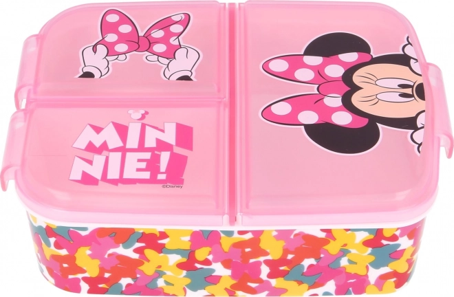 Cutie de prânz Minnie cu mai multe compartimente