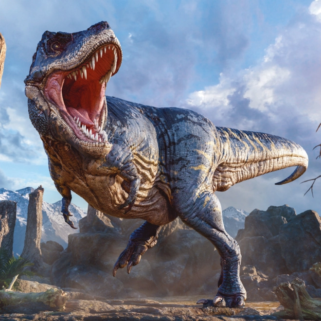 Ilustrații realiste cu T-REX și alte icoane