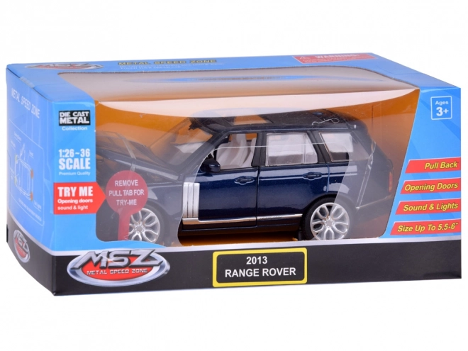 Mașinuță de colecție Range Rover 2013 cu lumini