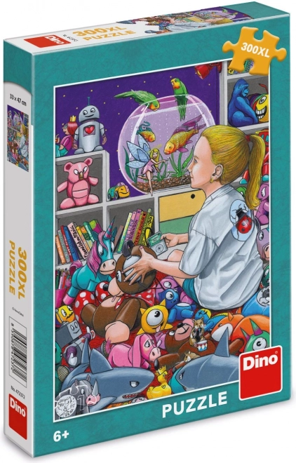 Puzzle Dino Pro Aneză XL 300 piese