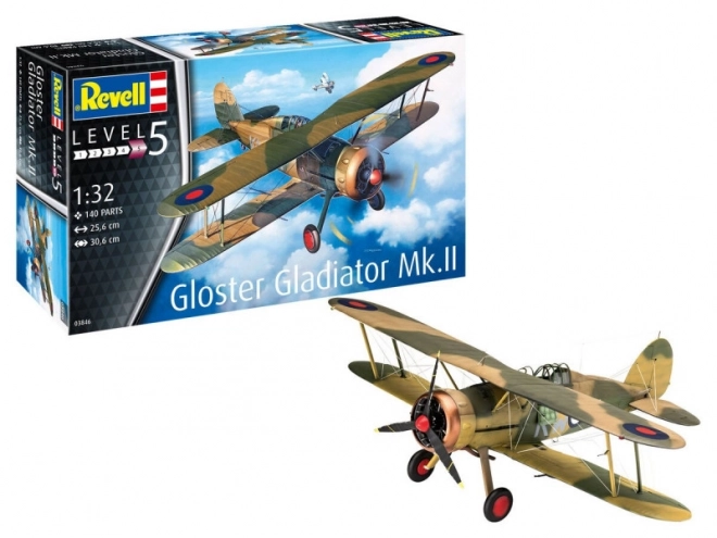 Model plastic Gloster Gladiator Mk. II