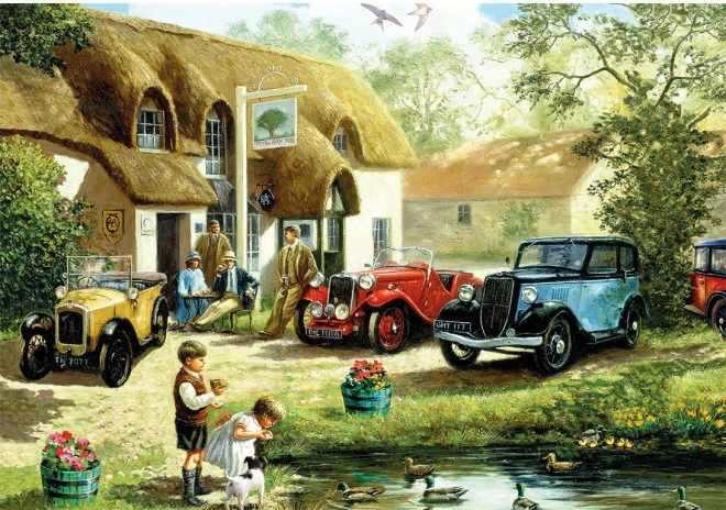 Puzzle Hrănirea rațelor 500 piese