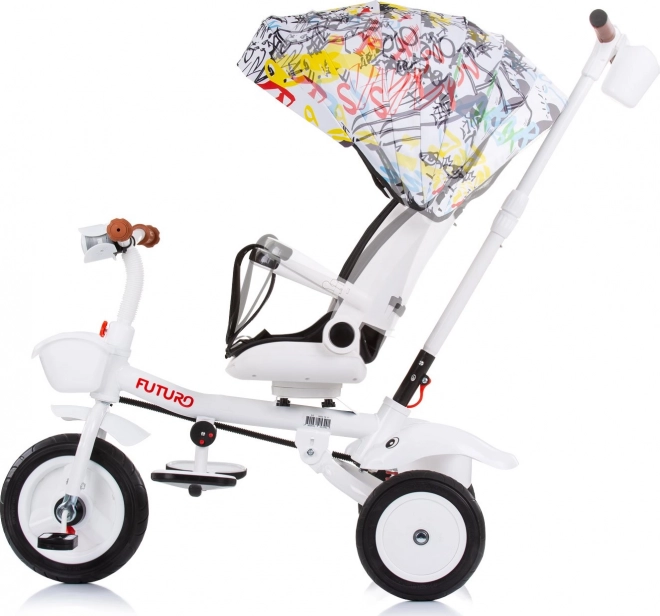 CHIPOLINO Tricicletă cu copertină Futuro 2v1 Graffiti