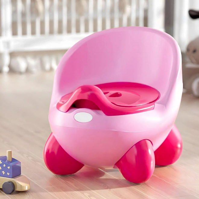 Oliță pentru copii, insert detașabil, picioare antiderapante, roz de la ECOTOYS