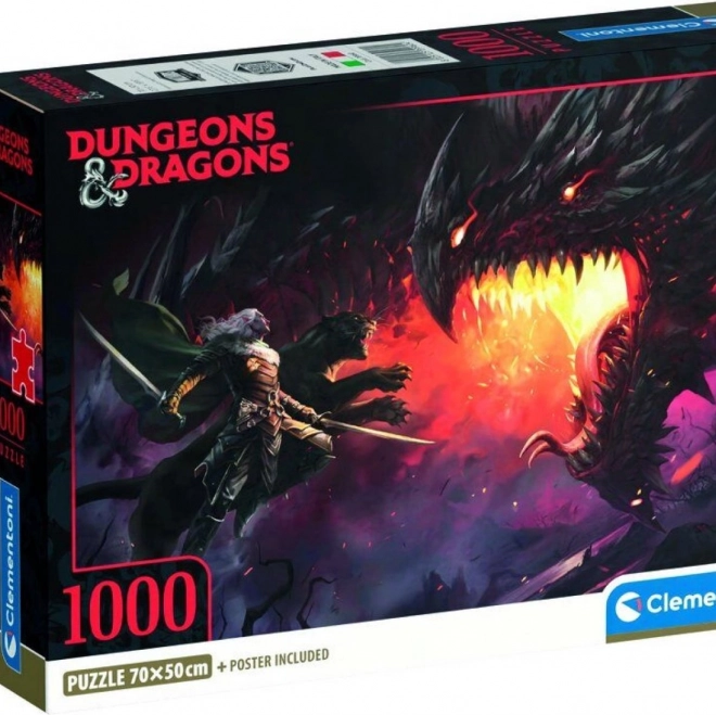 Puzzle Clementoni Dungeons&Dragons: Privire în ochi 1000 piese