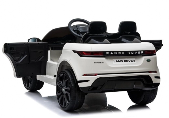 Mașinuță electrică Range Rover Evoque albă