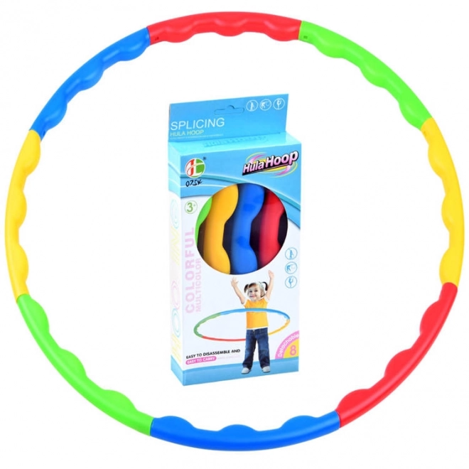 Hulahoop colorat pliabil pentru copii