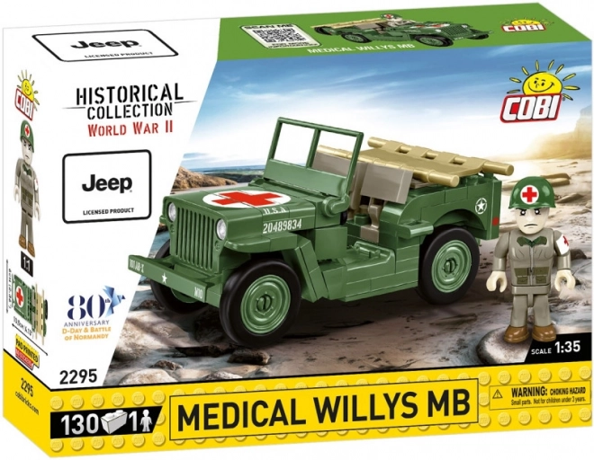 Jeep medical Willys MB 130 piese