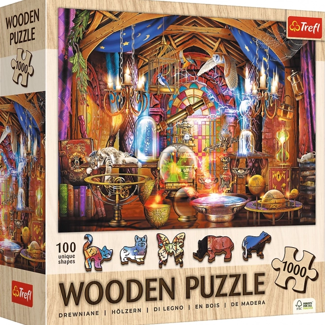 Puzzle din Lemn TrefL Camera Magică 1000 Piese