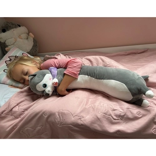 Plus de pluș câine Husky 70 cm Kruzzel