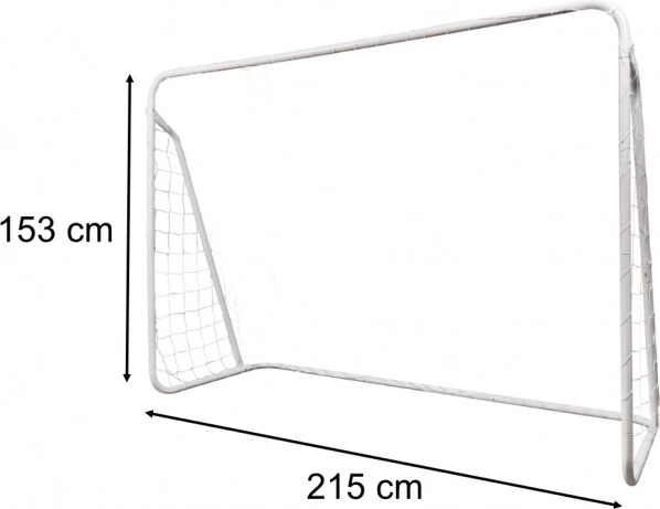 Poartă de fotbal pentru copii cu plasă de precizie 2în1 215 x 153 x 76 cm