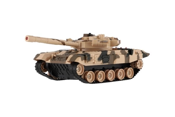 Tank RC din plastic cu sunet