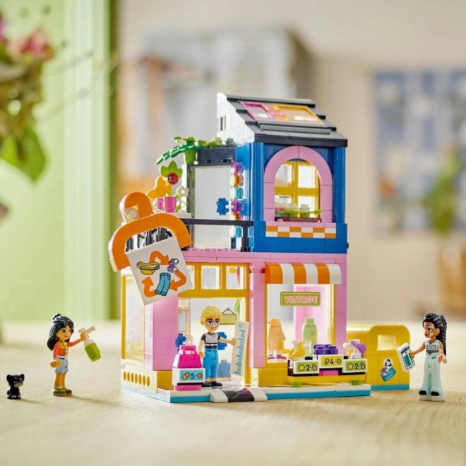 Lego Friends magazin pentru îmbrăcăminte second-hand