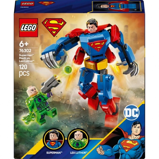 Mech-ul Superman contra Lex Luthor