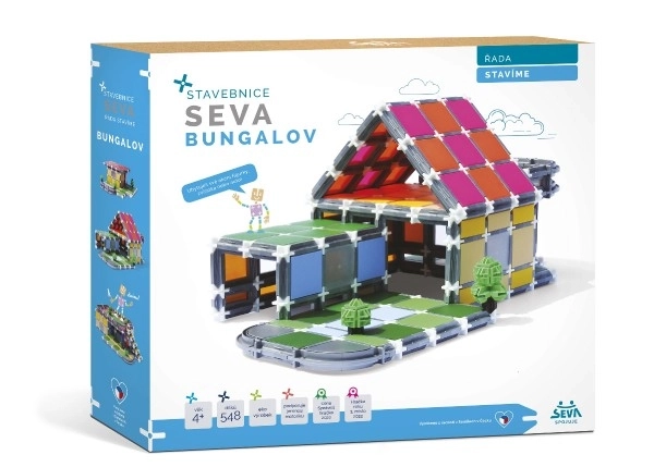 set de construcție seva - clădiri bungalou