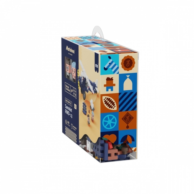 Set de construcție mini Waffle avionul RWD-13 Wedel